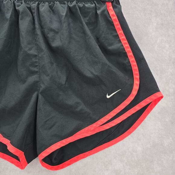 Nike Black Pink Stripe Pull On Athletic Active Running Pants Shorts Small - Picture 3 of 5
